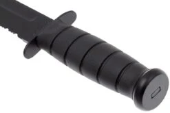 KA-BAR USMC 1214 Lame Partiellement Dentelée, Kraton, étui Kydex -Vic Boutique KA1214 04 ka bar ka1214 04