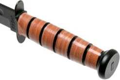 KA-BAR U.S. Army Knife 1220 Couteau à Lame Fixe, étui En Cuir -Vic Boutique KA1220 05 ka bar