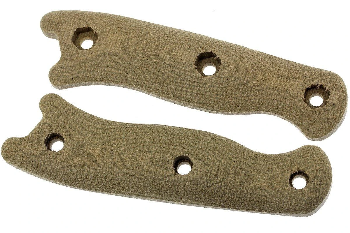 Manche En Micarta Pour Le KA-BAR Short Becker Messen 3 Manche En Micarta Pour Le KA-BAR Short Becker Messen