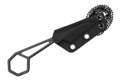 Kansept Hex G0001A4 Black Coating 14C28N, Couteau De Cou, Ostap Hel Design -Vic Boutique KSG0001A4 05 kansept