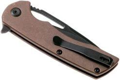 Kansept Kryo K1001C2 Black Copper Couteau De Poche, Kim Ning Design -Vic Boutique KSK1001C2 04 kansept knives