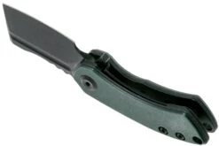 Kansept Mini Korvid T3030A1 Blackwashed, Green G10 Couteau De Poche, Justin Koch Design 13 Kansept Mini Korvid T3030A1 Blackwashed, Green G10 Couteau De Poche, Justin Koch Design -Vic Boutique KST3030A1 05 kansept