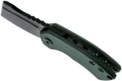 Kansept Mini Korvid T3030A1 Blackwashed, Green G10 Couteau De Poche, Justin Koch Design 14 Kansept Mini Korvid T3030A1 Blackwashed, Green G10 Couteau De Poche, Justin Koch Design -Vic Boutique KST3030A1 06 kansept