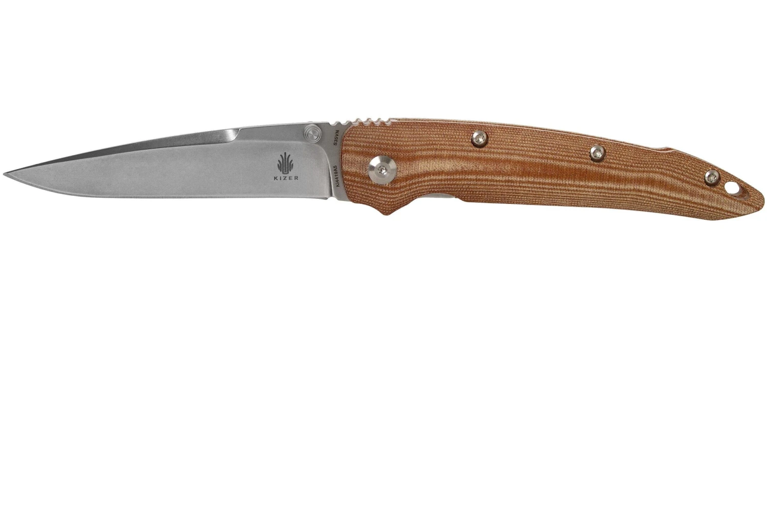 Kizer Sliver Ki4419A5 Micarta Couteau De Poche 3 Kizer Sliver Ki4419A5 Micarta Couteau De Poche