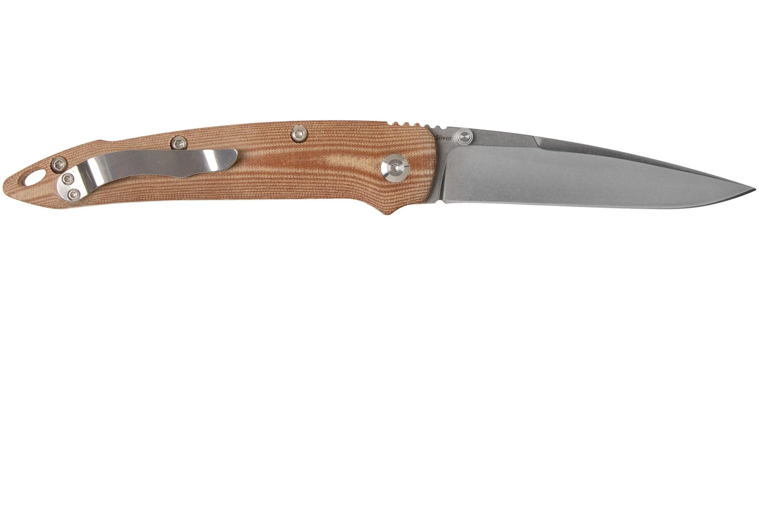 Kizer Sliver Ki4419A5 Micarta Couteau De Poche 4 Kizer Sliver Ki4419A5 Micarta Couteau De Poche – Image 2
