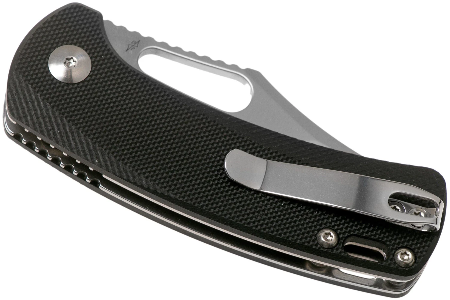 Kizer Urban Bowie V2578C1, 154CM, Black G10, Couteau De Poche, Dirk Pinkerton Design 6 Kizer Urban Bowie V2578C1, 154CM, Black G10, Couteau De Poche, Dirk Pinkerton Design – Image 4