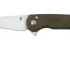Kizer Lieb M V3541C1, Green Micarta, 154CM, Couteau De Poche, Azo Design -Vic Boutique KZV3541C1 01 kizer