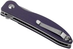 Kizer Vanguard Swaggs Swayback V3566N1 Purple G10 Couteau De Poche -Vic Boutique KZV3566N1 04 kizer v202107