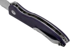 Kizer Vanguard Swaggs Swayback V3566N1 Purple G10 Couteau De Poche -Vic Boutique KZV3566N1 05 kizer v202107