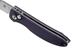 Kizer Vanguard Swaggs Swayback V3566N1 Purple G10 Couteau De Poche -Vic Boutique KZV3566N1 07 kizer v202107