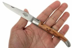 Forge De Laguiole 1211INGE Couteau De Poche, Bois De Genévrier -Vic Boutique LA1211INGE 05 forge de laguiole la1211inge d5