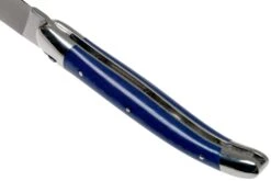 Forge De Laguiole 1211INTCBLEB 11cm, Micarta Bleu, Couteau Laguiole -Vic Boutique LA1211INTCBLEB 05 forge de laguiole