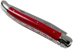 Forge De Laguiole 1211INTCROUB 11cm, Micarta Rouge, Couteau Laguiole -Vic Boutique LA1211INTCROUB 04 forge de laguiole
