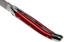 Forge De Laguiole 1211INTCROUB 11cm, Micarta Rouge, Couteau Laguiole -Vic Boutique LA1211INTCROUB 05 forge de laguiole