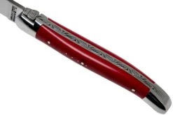 Forge De Laguiole 1211INTCROUB 11cm, Micarta Rouge, Couteau Laguiole -Vic Boutique LA1211INTCROUB 07 forge de laguiole