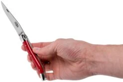 Forge De Laguiole 1211INTCROUB 11cm, Micarta Rouge, Couteau Laguiole -Vic Boutique LA1211INTCROUB 08 forge de laguiole