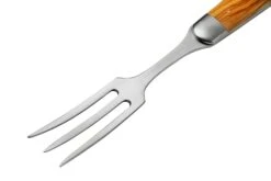 Forge De Laguiole Carving Set Olivewood, 1217INOLF17, Set à Trancher En Bois D'olivier -Vic Boutique LA1217INOLF17 05 forgedelaguiole