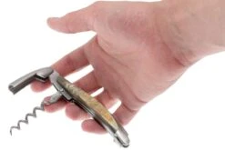 Forge De Laguiole SOM1CASAT, Couteau Sommelier Matifié, Corne D'Aubrac -Vic Boutique LASOM1CASAT 05 forge de laguiole kelnersmes lasom1casat 05