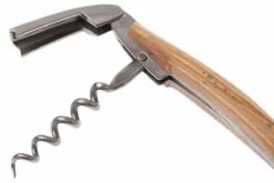 Forge De Laguiole LASOMOL, Couteau De Sommelier, Bois D'olivier -Vic Boutique LASOMOL 03 forge de laguiole kelnermes lasomol d3