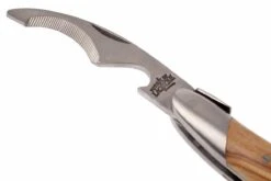 Forge De Laguiole LASOMOL, Couteau De Sommelier, Bois D'olivier -Vic Boutique LASOMOL 04 forge de laguiole kelnermes lasomol d4