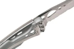 Leatherman Skeletool Knife KBx Couteau à Lame En Partie Dentée, Argent -Vic Boutique LEKBX SS 05 leatherman skeletool lekbx ss 05