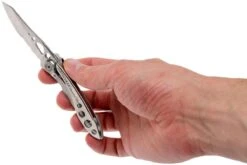 Leatherman Skeletool Knife KBx Couteau à Lame En Partie Dentée, Argent -Vic Boutique LEKBX SS 08 leatherman skeletool lekbx ss 08