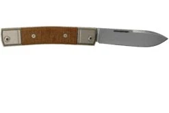 Lionsteel BestMan BM2 CVN Natural Canvas Micarta Couteau De Poche Slipjoint -Vic Boutique LI BM2 CVN 02 lionsteel