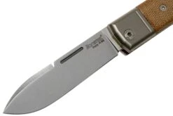 Lionsteel BestMan BM2 CVN Natural Canvas Micarta Couteau De Poche Slipjoint -Vic Boutique LI BM2 CVN 03 lionsteel