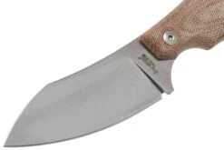 LionSteel H1 Skinner CVN Natural Canvas Micarta Couteau Fixe, Tommaso Rumici Design 12 LionSteel H1 Skinner CVN Natural Canvas Micarta Couteau Fixe, Tommaso Rumici Design -Vic Boutique LI H1 CVN 03 lionsteel
