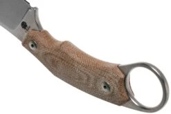 LionSteel H1 Skinner CVN Natural Canvas Micarta Couteau Fixe, Tommaso Rumici Design 13 LionSteel H1 Skinner CVN Natural Canvas Micarta Couteau Fixe, Tommaso Rumici Design -Vic Boutique LI H1 CVN 04 lionsteel