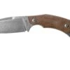 LionSteel H2 Drop Point CVN Natural Canvas Micarta Couteau Fixe, Tommaso Rumici Design -Vic Boutique LI H2 CVN 01 lionsteel