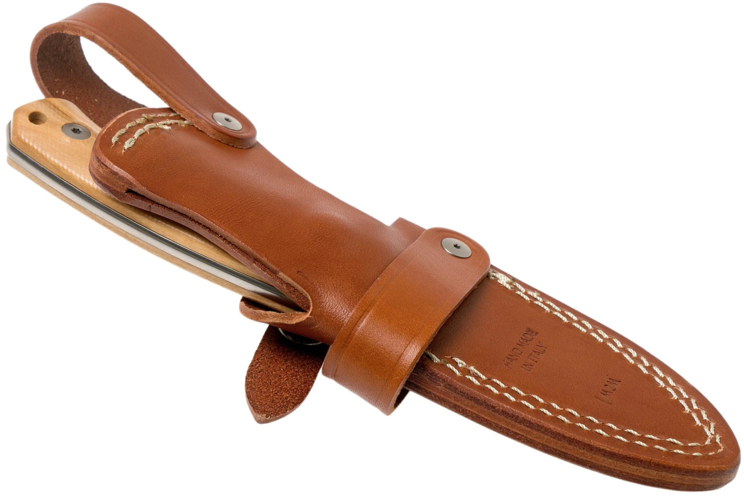 LionSteel M2M UL Olive Couteau Fixe 9 LionSteel M2M UL Olive Couteau Fixe – Image 7