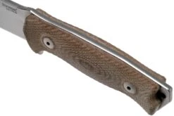 LionSteel M5 CPM 3V, Natural Canvas Micarta, Knivesandtools Exclusive Couteau De Survie -Vic Boutique LI M5 3V CVN 05 lionsteel kato exclusive