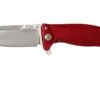 LionSteel SR11 Aluminum Red, Satin Blade, SR11 A RS Couteau De Poche -Vic Boutique LI SR11A RS 01 lionsteel li sr11a rs 01