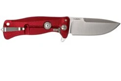 LionSteel SR11 Aluminum Red, Satin Blade, SR11 A RS Couteau De Poche -Vic Boutique LI SR11A RS 02 lionsteel li sr11a rs 02