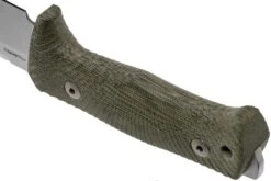 LionSteel T5-CVG Green Canvas Micarta Satin Couteau Fixe -Vic Boutique LI T5 CVG 04 lionsteel