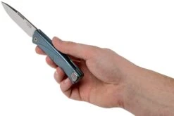 LionSteel Thrill Blue Titanium Couteau De Poche Intégral, Slipjoint -Vic Boutique LI TL BL 09 lionsteel