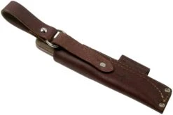 LT Wright Bushcrafter HC, 1075, Matte Green Micarta, Red Liners, Leather Sheath, Couteau De Bushcraft -Vic Boutique LT BHC GM RL LS 07 lt wright