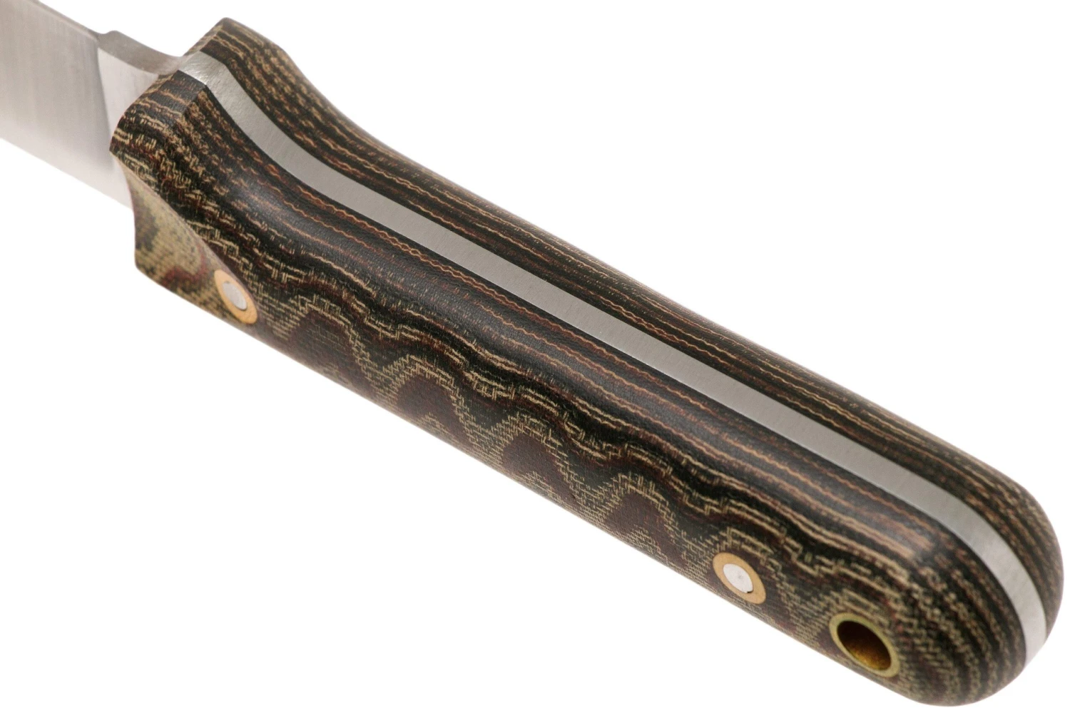 LT Wright Next Gen, A2, Matte Python Micarta, Leather Sheath, Couteau De Bushcraft 6 LT Wright Next Gen, A2, Matte Python Micarta, Leather Sheath, Couteau De Bushcraft – Image 4