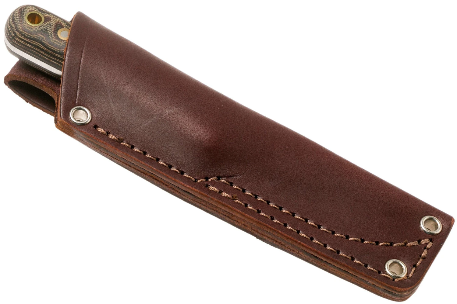 LT Wright Next Gen, A2, Matte Python Micarta, Leather Sheath, Couteau De Bushcraft 8 LT Wright Next Gen, A2, Matte Python Micarta, Leather Sheath, Couteau De Bushcraft – Image 6