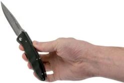 Mcusta MC-17D Classic Wave, Black Pakkawood, Couteau De Gentleman -Vic Boutique MC 0017D 08 mcusta