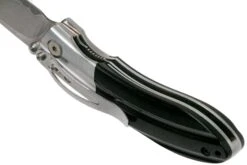 Mcusta MC-142G Ripple, SPG2 Black Pakka Wood Couteau De Poche -Vic Boutique MC 0142G 05 mcusta