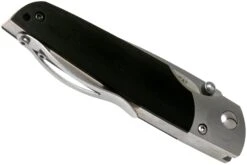 Mcusta MC-144G Shinra Mixture Teana, Black Pakkawood, Couteau De Gentleman -Vic Boutique MC 0144G 04 mcusta