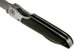 Mcusta MC-144G Shinra Mixture Teana, Black Pakkawood, Couteau De Gentleman -Vic Boutique MC 0144G 05 mcusta