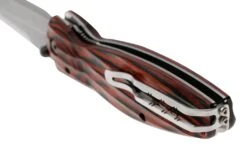 Mcusta MC-0183D Sengoku Tokugawa Ieyasu, Red Pakkawood Handle, Couteau De Gentleman -Vic Boutique MC 0183D 04 mcusta