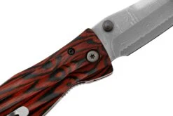 Mcusta MC-0183D Sengoku Tokugawa Ieyasu, Red Pakkawood Handle, Couteau De Gentleman -Vic Boutique MC 0183D 05 mcusta
