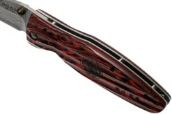 Mcusta MC-0183D Sengoku Tokugawa Ieyasu, Red Pakkawood Handle, Couteau De Gentleman -Vic Boutique MC 0183D 07 mcusta
