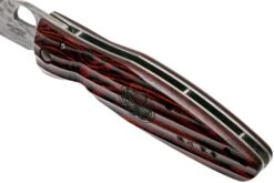 Mcusta MC-0183G Sengoku Tokugawa Ieyasu SPG2, Red Pakkawood, Couteau De Gentleman 18 Mcusta MC-0183G Sengoku Tokugawa Ieyasu SPG2, Red Pakkawood, Couteau De Gentleman -Vic Boutique MC 0183G 07 mcusta