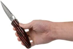 Mcusta MC-0183G Sengoku Tokugawa Ieyasu SPG2, Red Pakkawood, Couteau De Gentleman 19 Mcusta MC-0183G Sengoku Tokugawa Ieyasu SPG2, Red Pakkawood, Couteau De Gentleman -Vic Boutique MC 0183G 08 mcusta