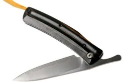 Mcusta MC-192C Friction Folder Black-Yellow Wood -Vic Boutique MC 0192C 04 mcusta